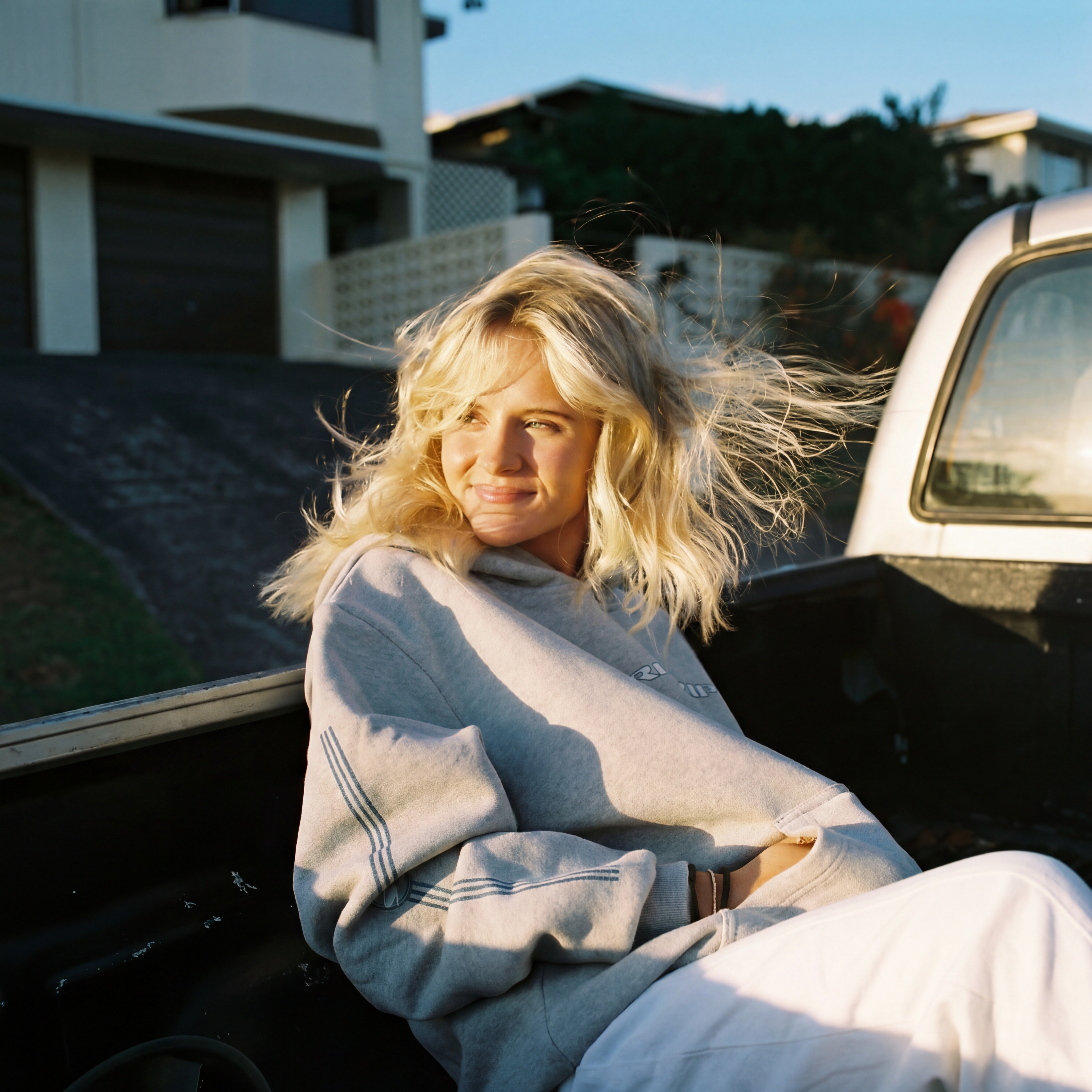 Exclusive Surf Trip Vintage Plaid Hoodie